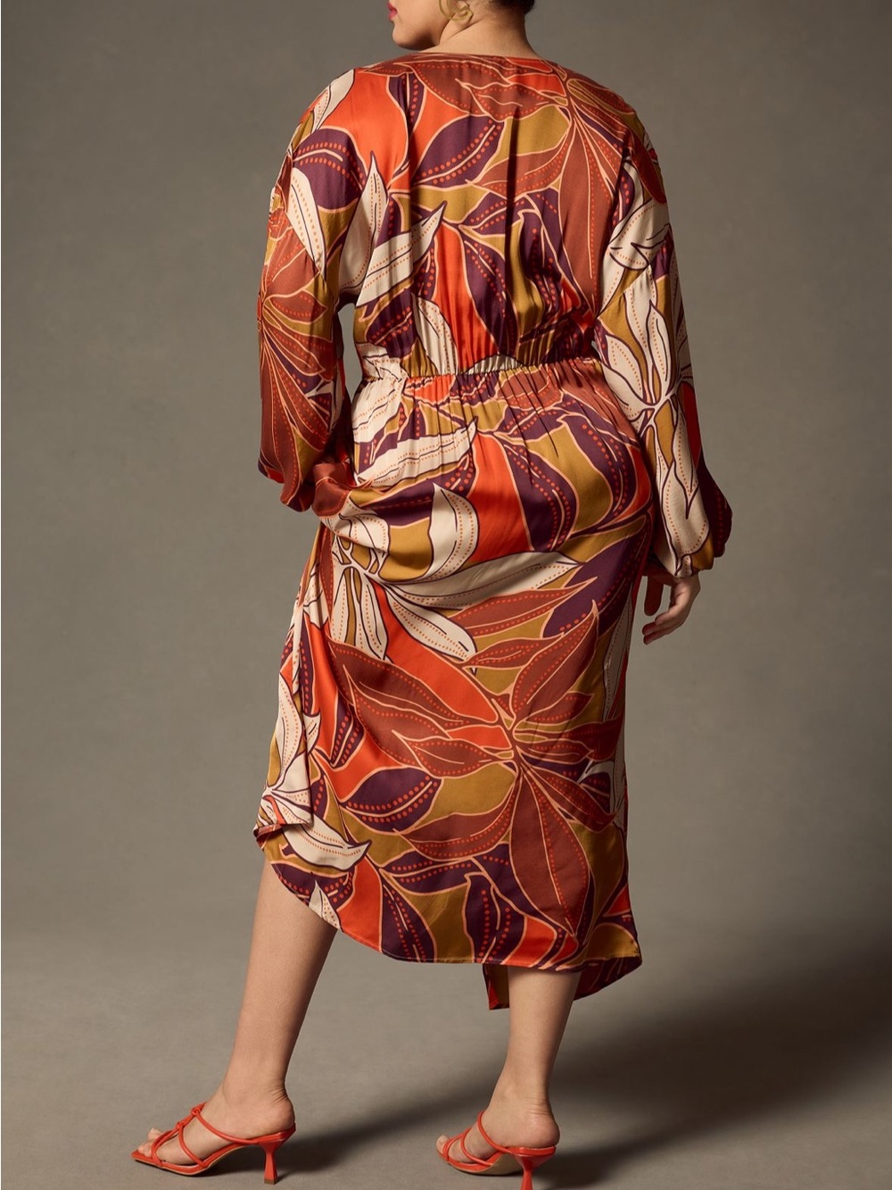 Anthropologie Printed Wrap Dress - Picture 5 of 9